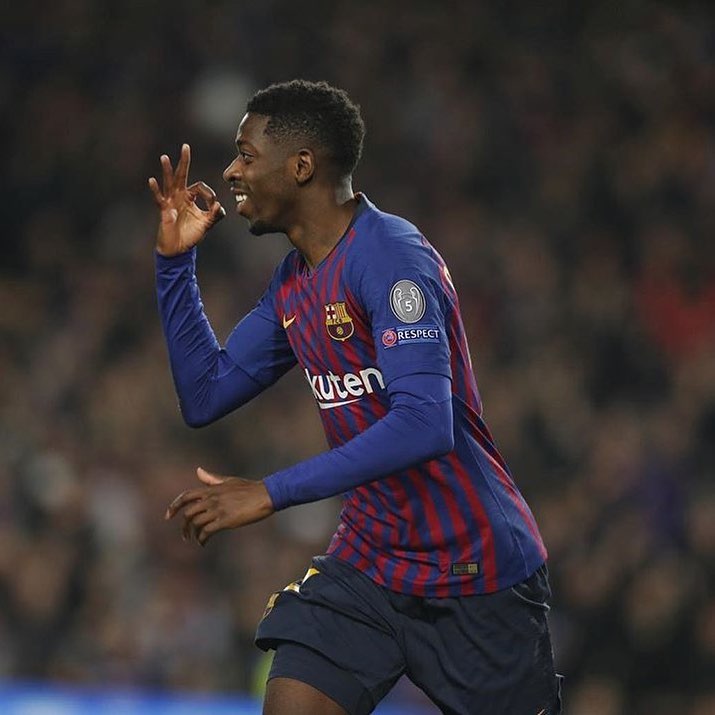This is the Barca goal from Dembele that every body is talking about