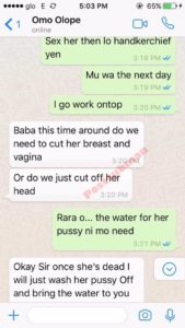 Shocking revelation: See leaked chats of a 'Yahoo Boy' and his