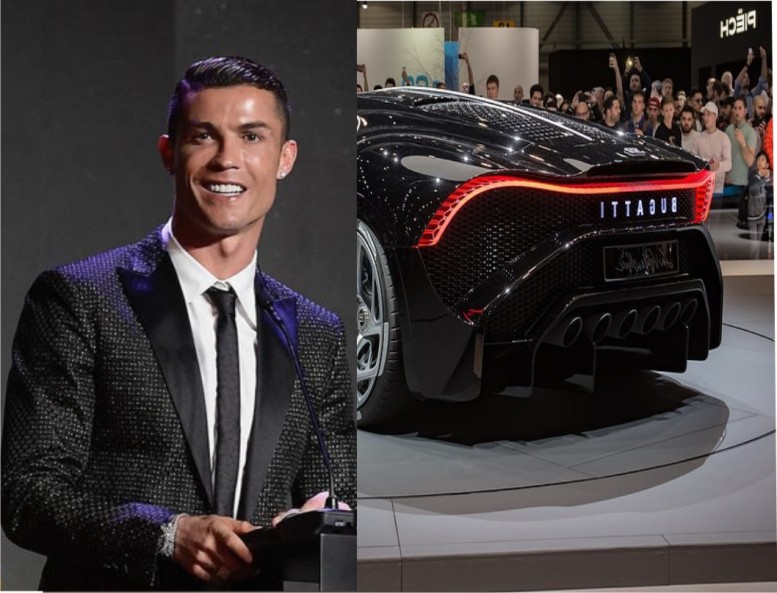 C Ronaldo buys world's most expensive car for 9.5million Pounds ...