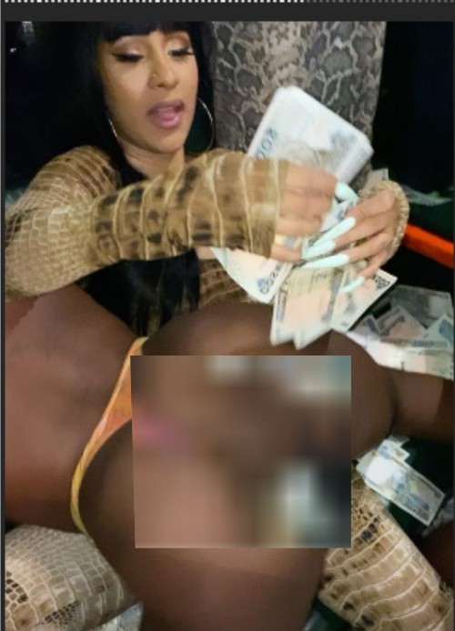 Cardi b nude stripper