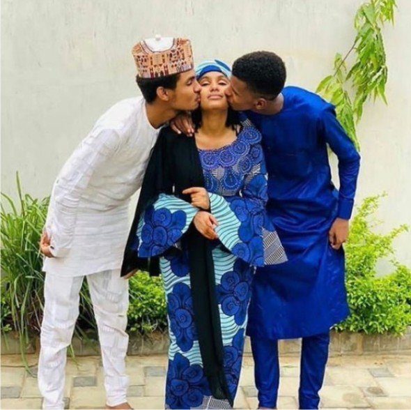 Arewa Twitter users come for siblings after affectionate photo