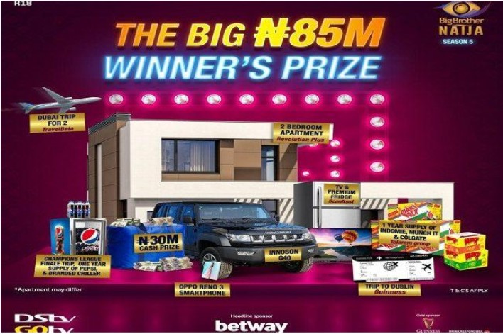 BBNaija Season Five Grand Prize