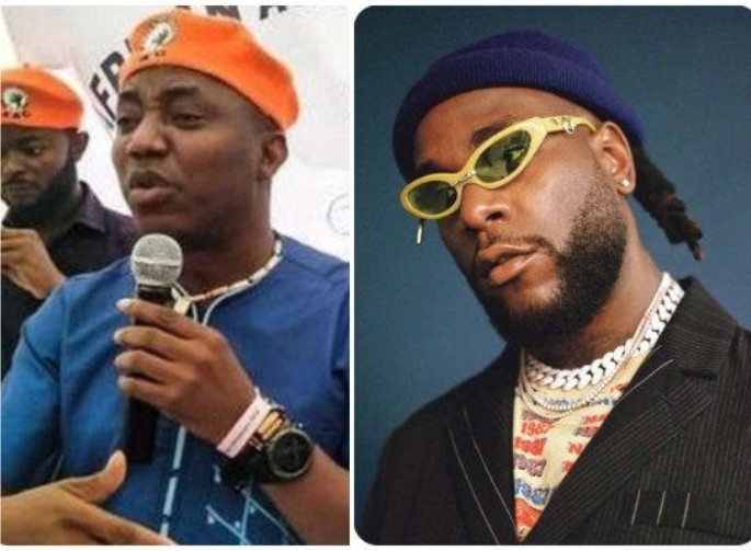 Burna Boy replies Omoyele Sowore