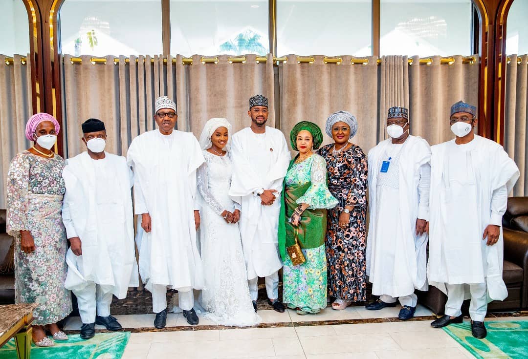 Stunning wedding photos of President Buhari�s daughter