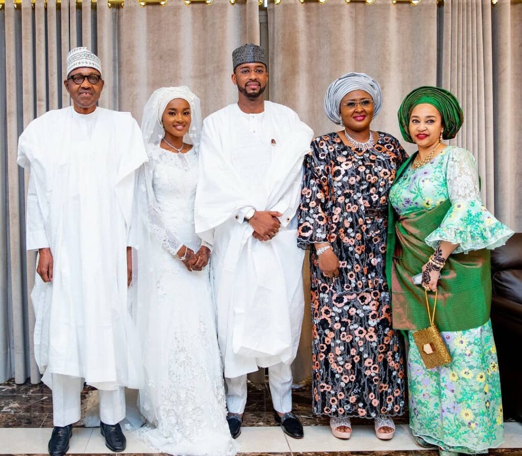 Stunning wedding photos of President Buhari�s daughter