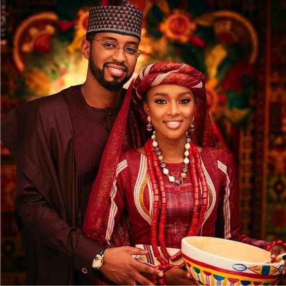 Stunning wedding photos of President Buhari�s daughter