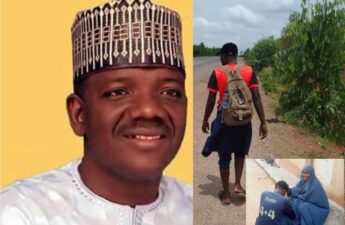 Man treks for Matawalle
