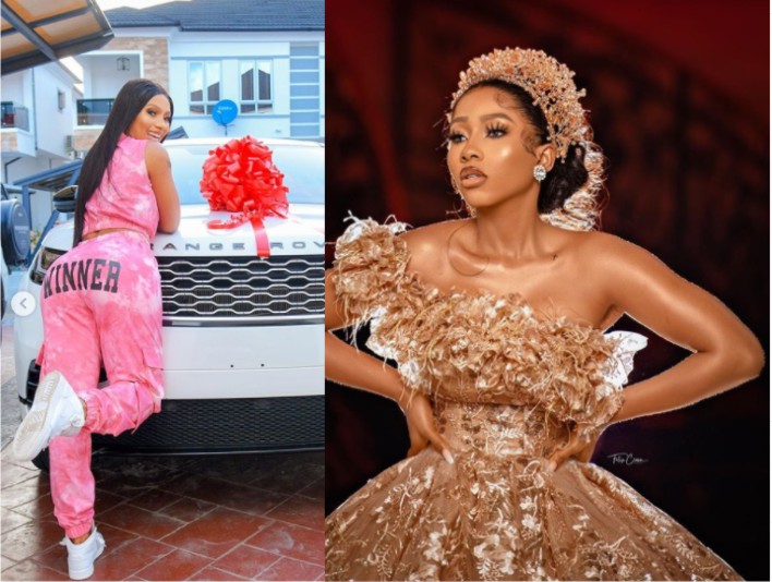 Mercy Eke buys Range Rover for Birthday