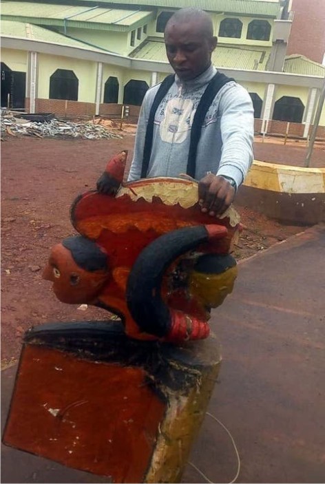 police arrest man for arresting a god in Nsukka