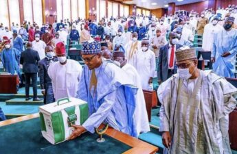 Buhari presents 2021 budget