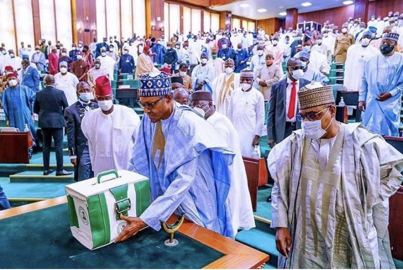 Buhari presents 2021 budget