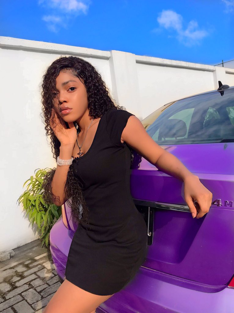 Gift Camille reveals why Lil Frosh beat her up