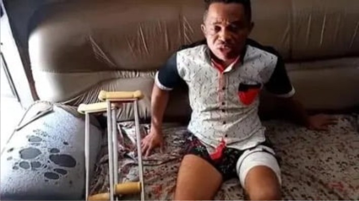 Kingsley orji crippled following an accident