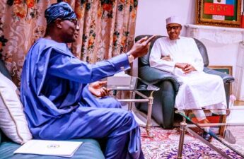 Sanwo Olu meets Buhari over Endsars