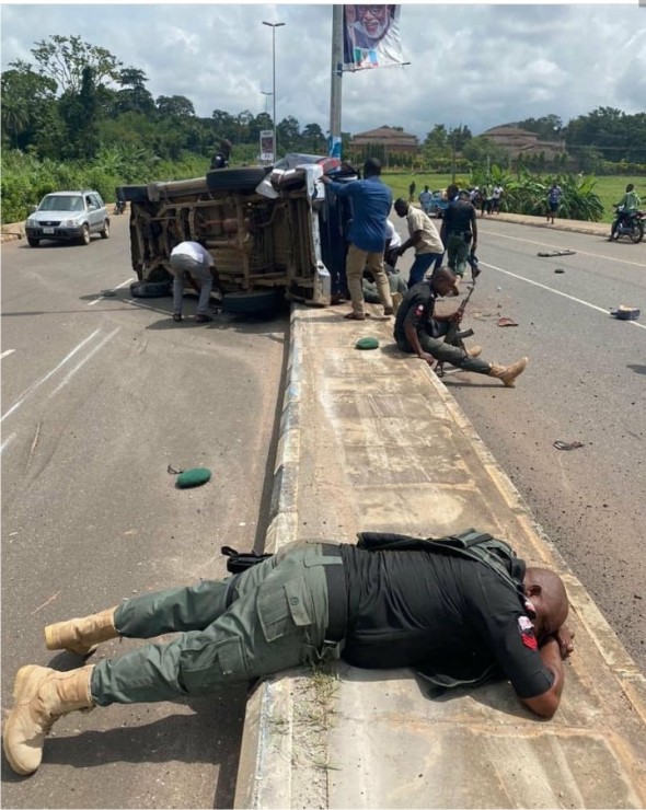 policemen killed in road accident in Ondo