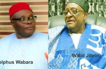 Adolphus Wabara and Walid Jibrin