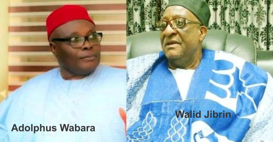 Adolphus Wabara and Walid Jibrin