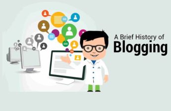 History of blogging